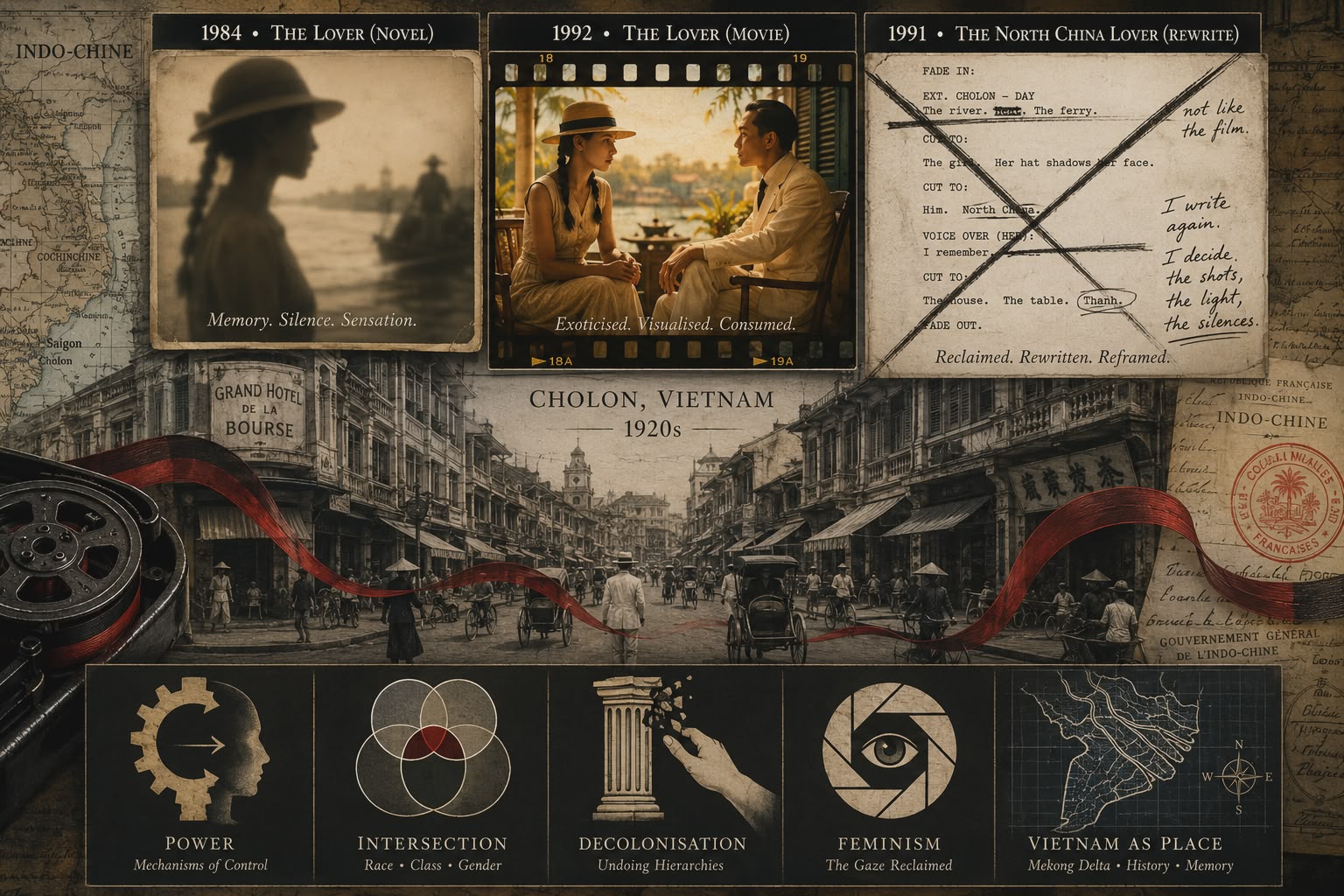 Postfoundational concepts in The Lover